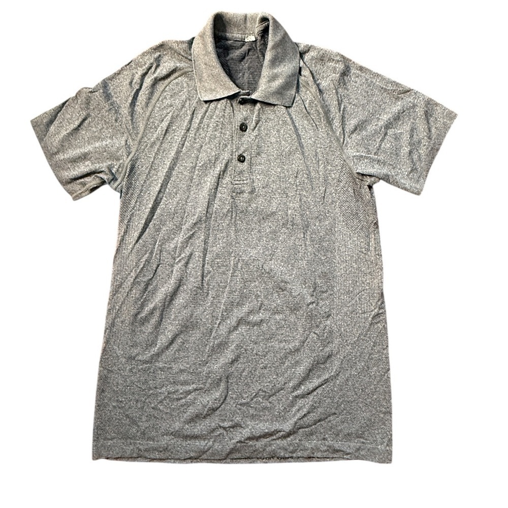 Lululemon Gray Men's Polo Shirt S